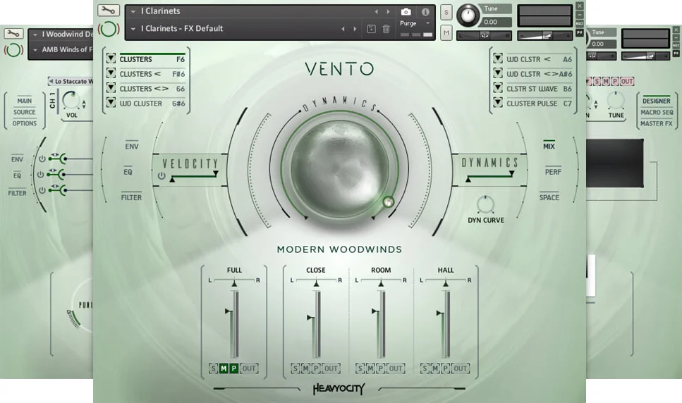 Heavyocity VENTO: 现代木管乐器