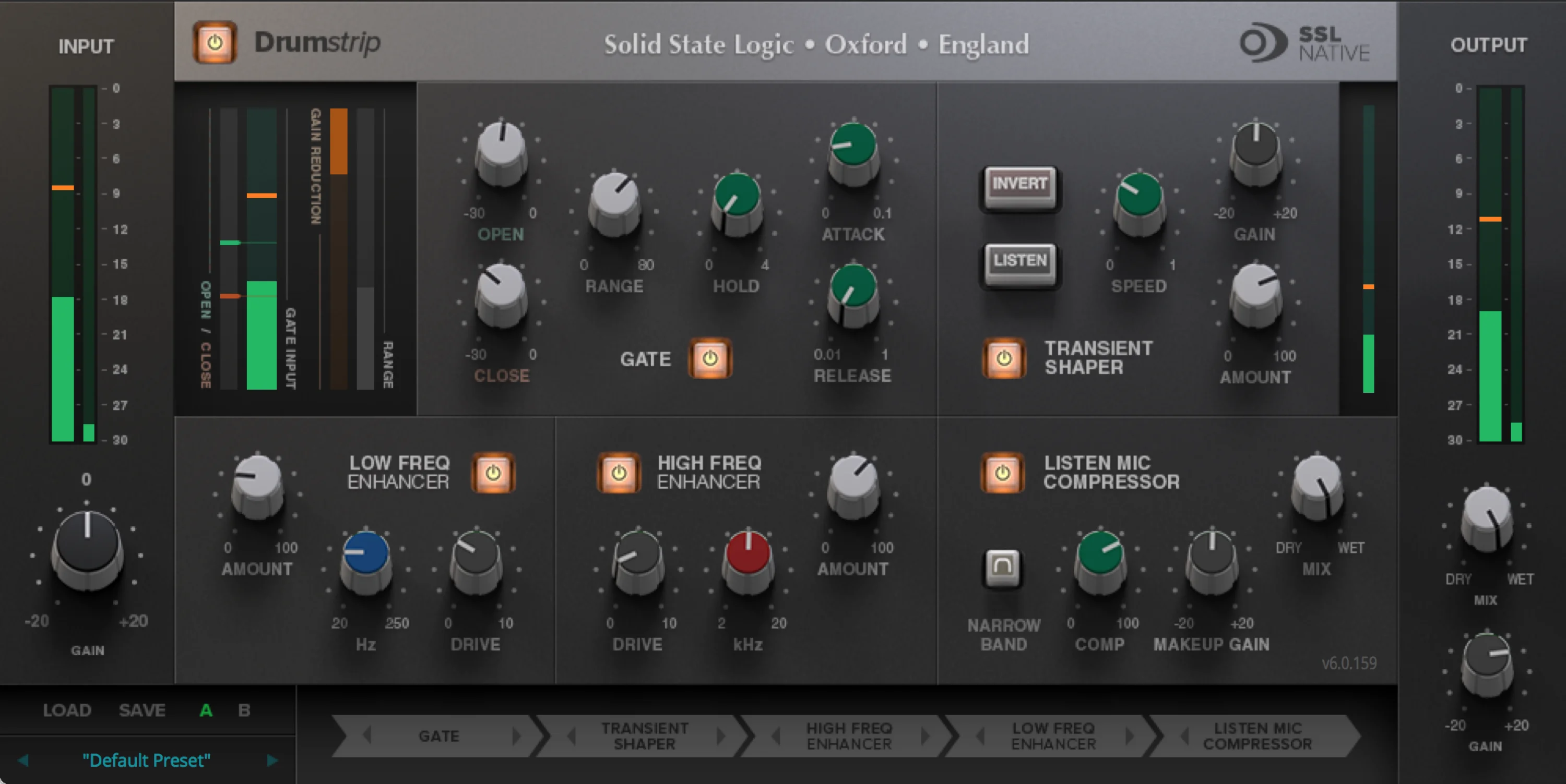 Solid State Logic Drumstrip 鼓处理器插件