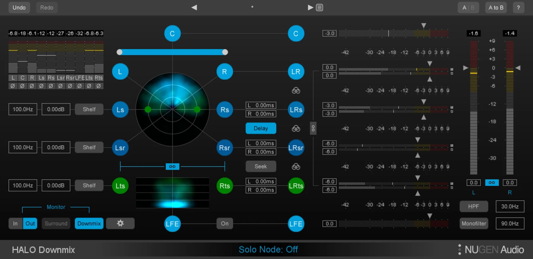 NUGEN Audio Halo Downmix 下混音插件