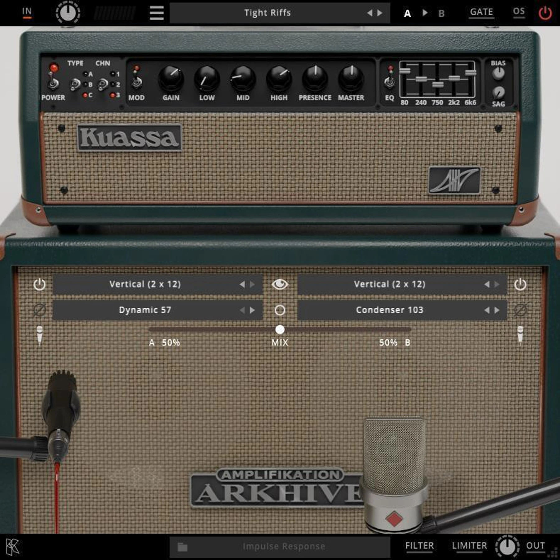 Kuassa Amplifikation Arkhive 吉他放大器插件