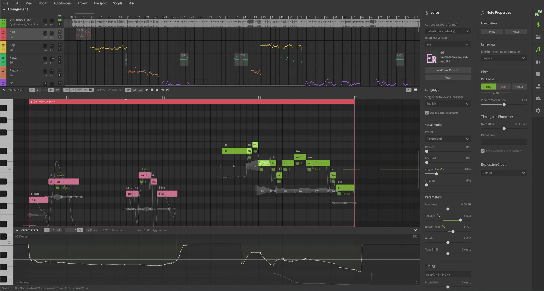 Dreamtonics Synthesizer V Studio Pro 2 人声合成器套装 - 6 音色套装