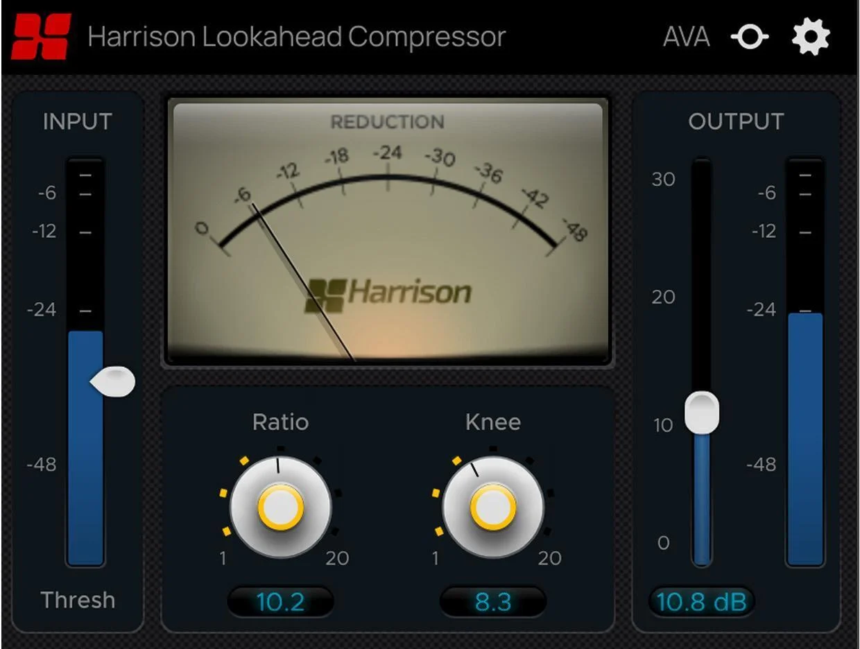 Harrison Audio AVA 前瞻压缩器插件