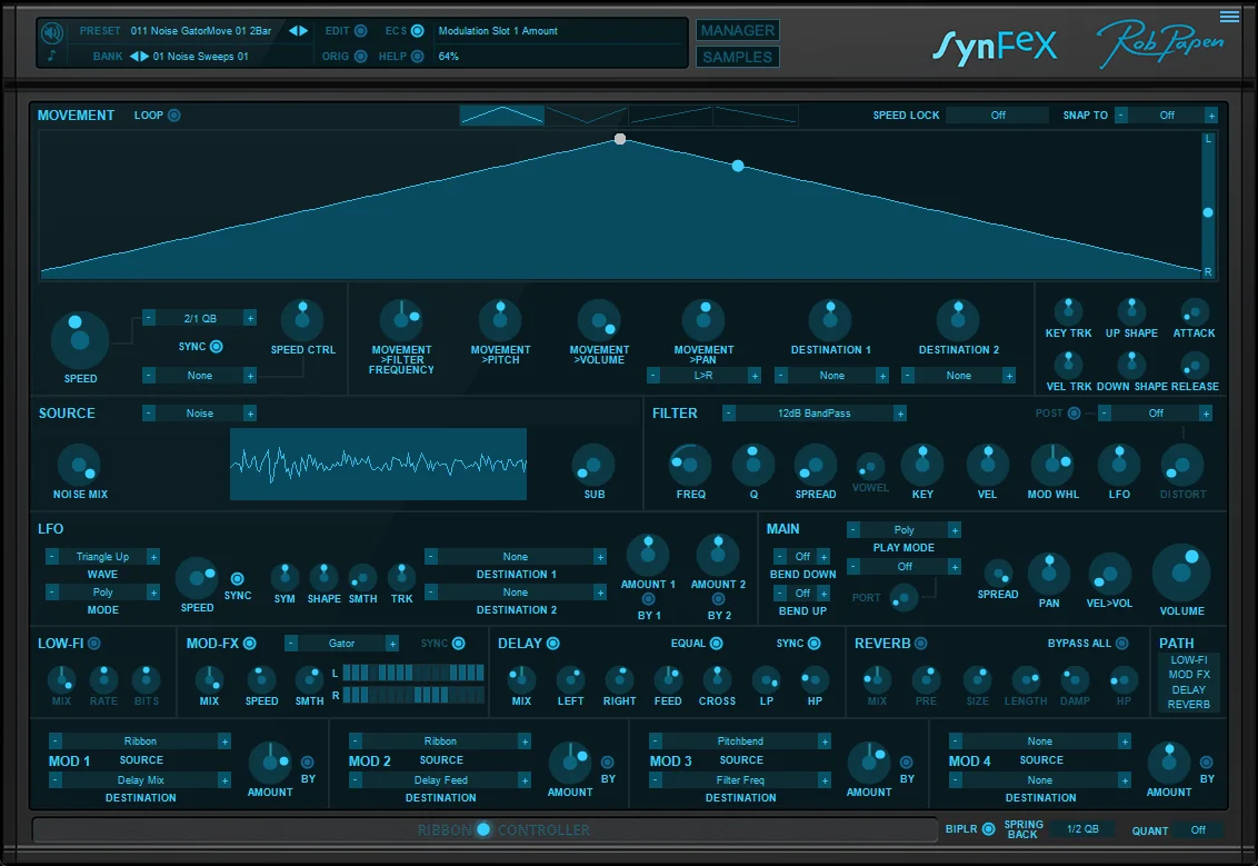 Rob Papen SynFeX 虚拟效果合成器插件