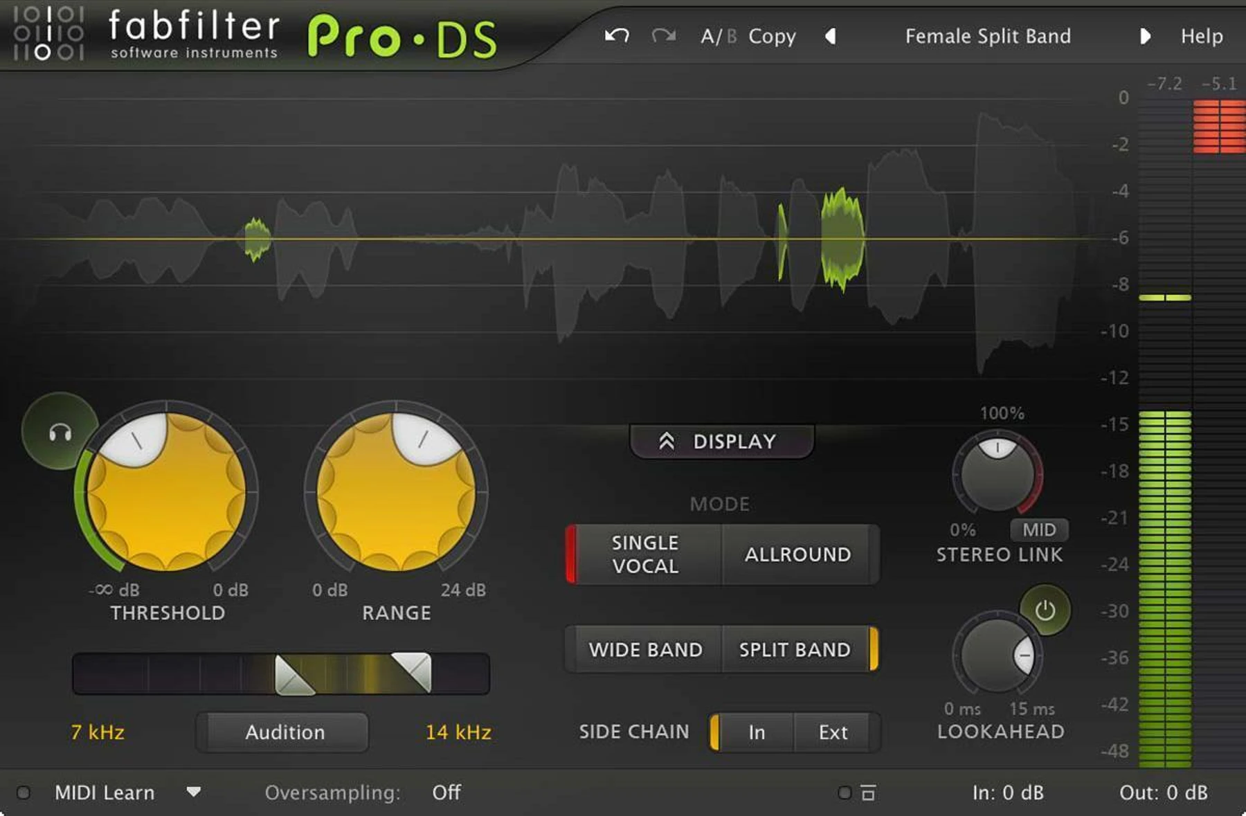 FabFilter Pro-DS 齿音消除插件