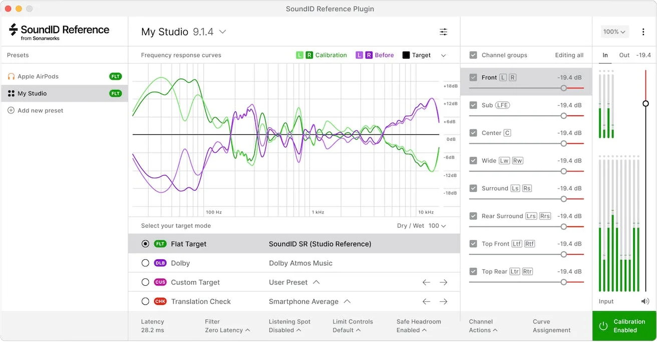 Sonarworks 从 SoundID Reference 4 Studio 升级到适用于多声道的 SoundID Reference