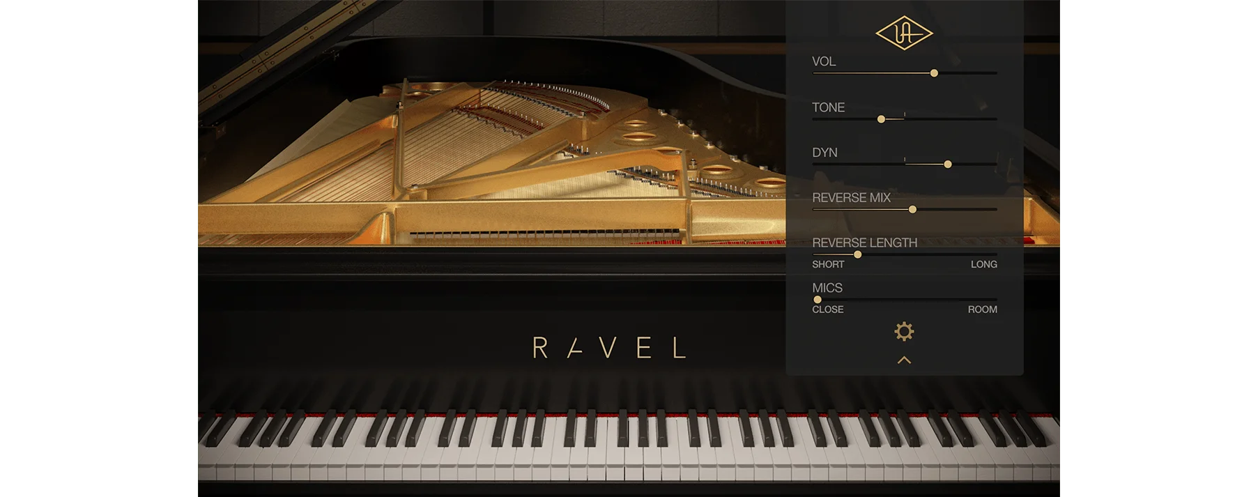 Universal Audio Ravel 三角钢琴插件