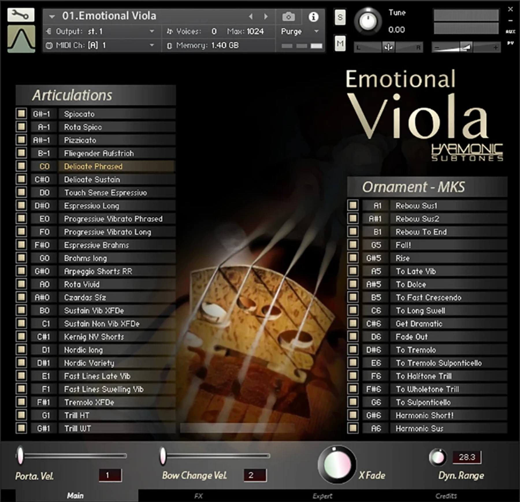 Best Service Emotional Viola 虚拟中提琴乐器 - 从 Emotional Violin 或 Emotional Cello 交叉升级