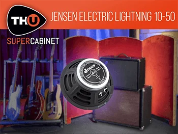 Overloud TH-U SuperCabinet IR 音箱库 - Jensen Electric Lightning 10-50