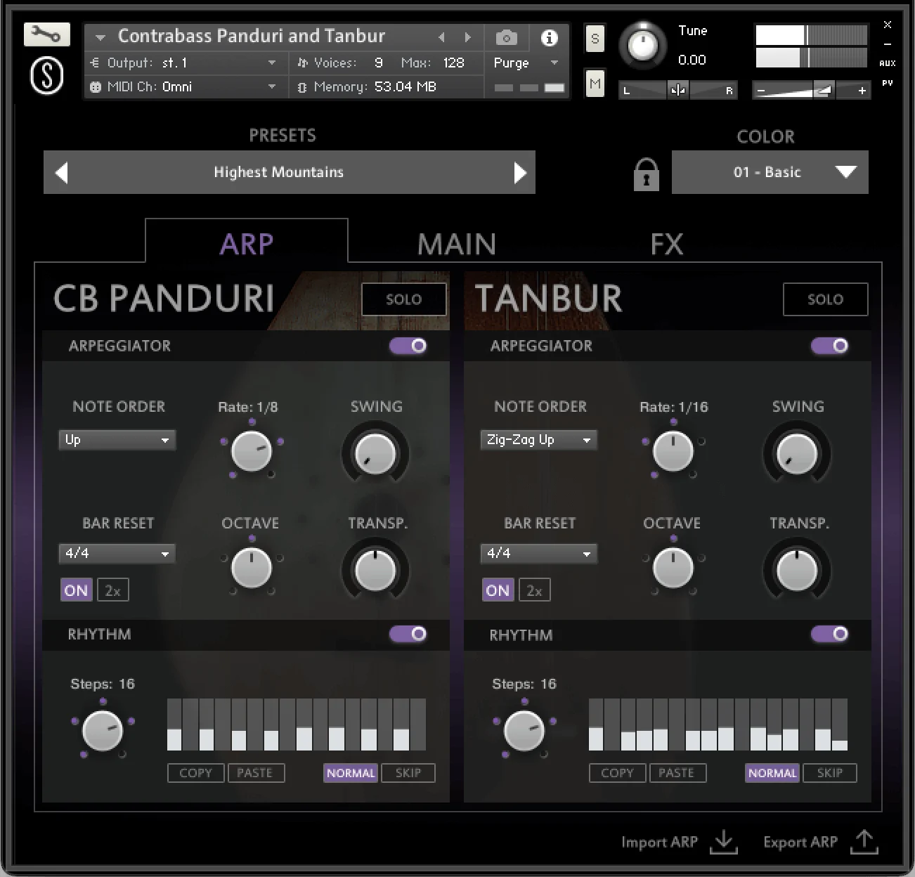 Sonuscore Origins 第10卷：低音潘杜里琴与坦布尔虚拟乐器