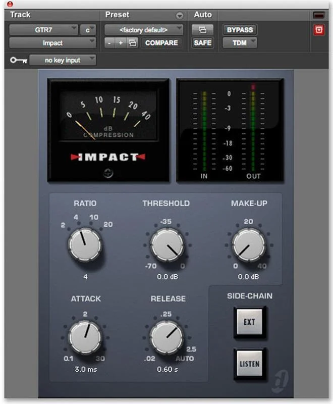 Avid Impact Mix Bus Compression 压缩插件