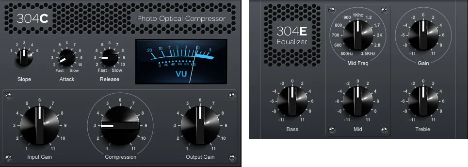 Avid 304 EQ 和 Compressor 插件套装