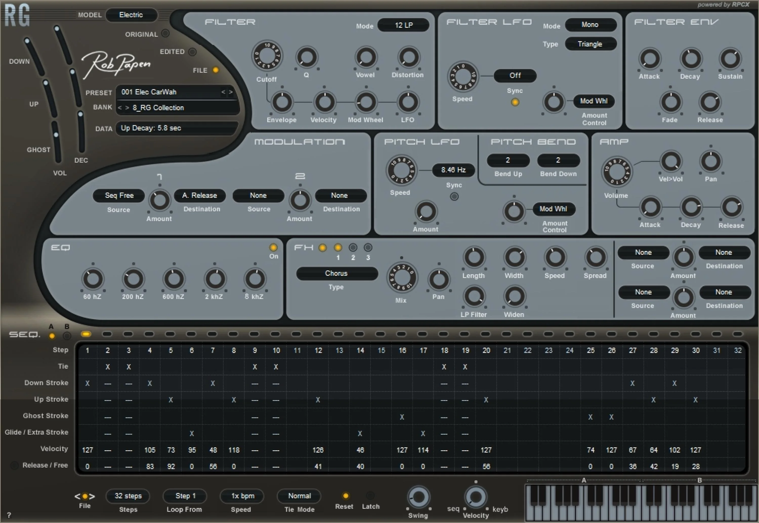 Rob Papen RG 节奏吉他律动生成软件