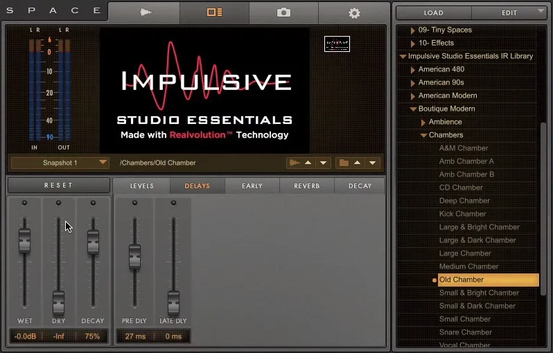 Timbral Research Impulsive