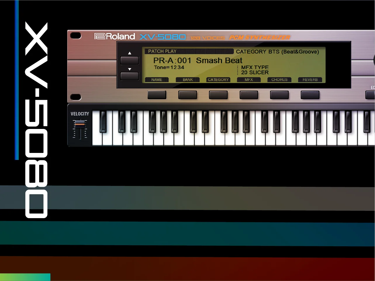 Roland XV-5080 合成器软件