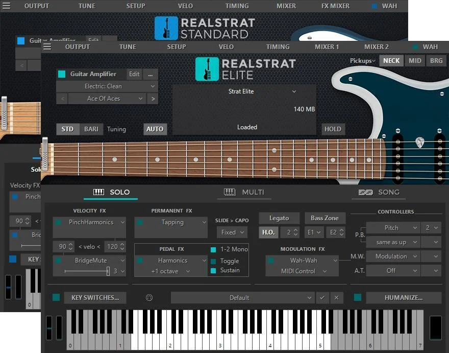 MusicLab RealStrat 6 电吉他软件音源