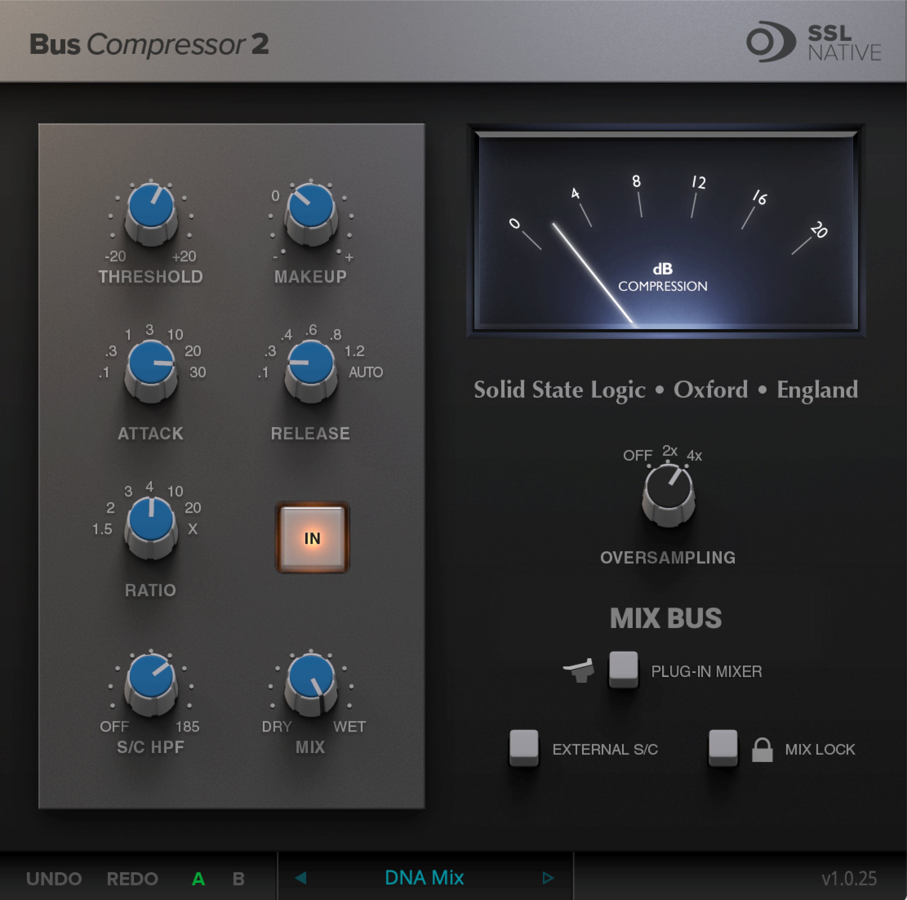 Solid State Logic Bus Compressor 2 总线压缩器插件