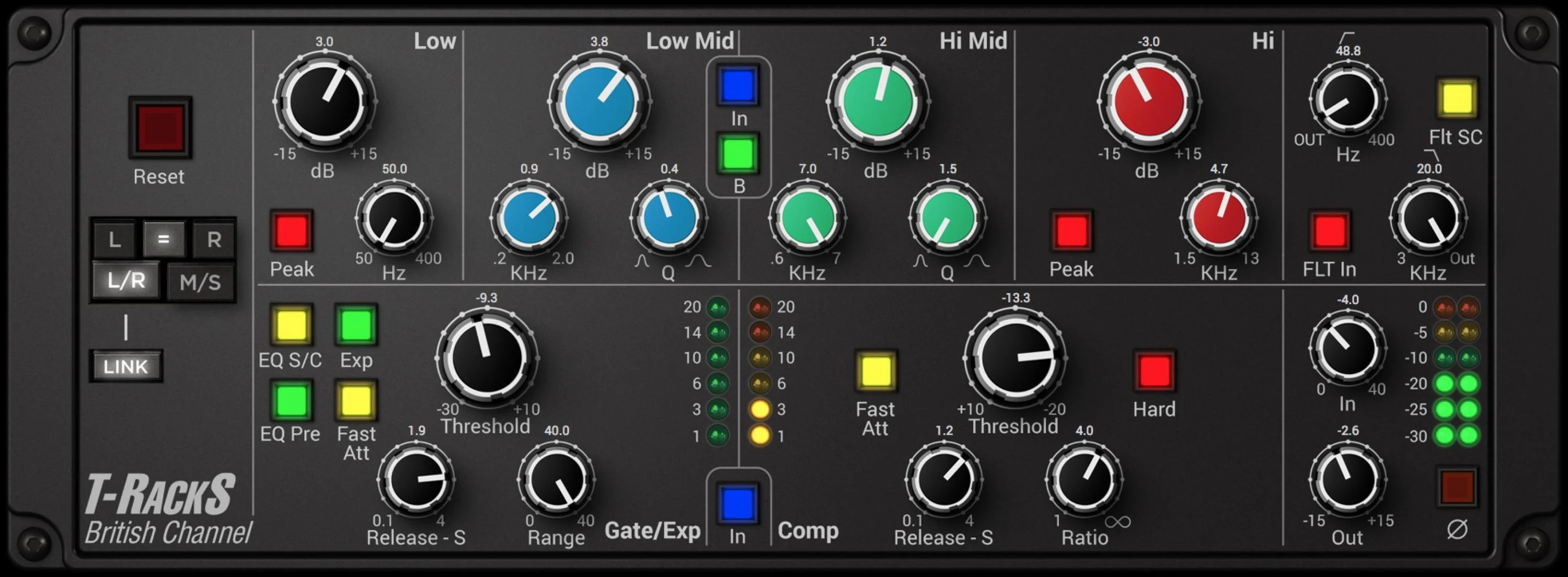 IK Multimedia T-RackS 英式通道插件