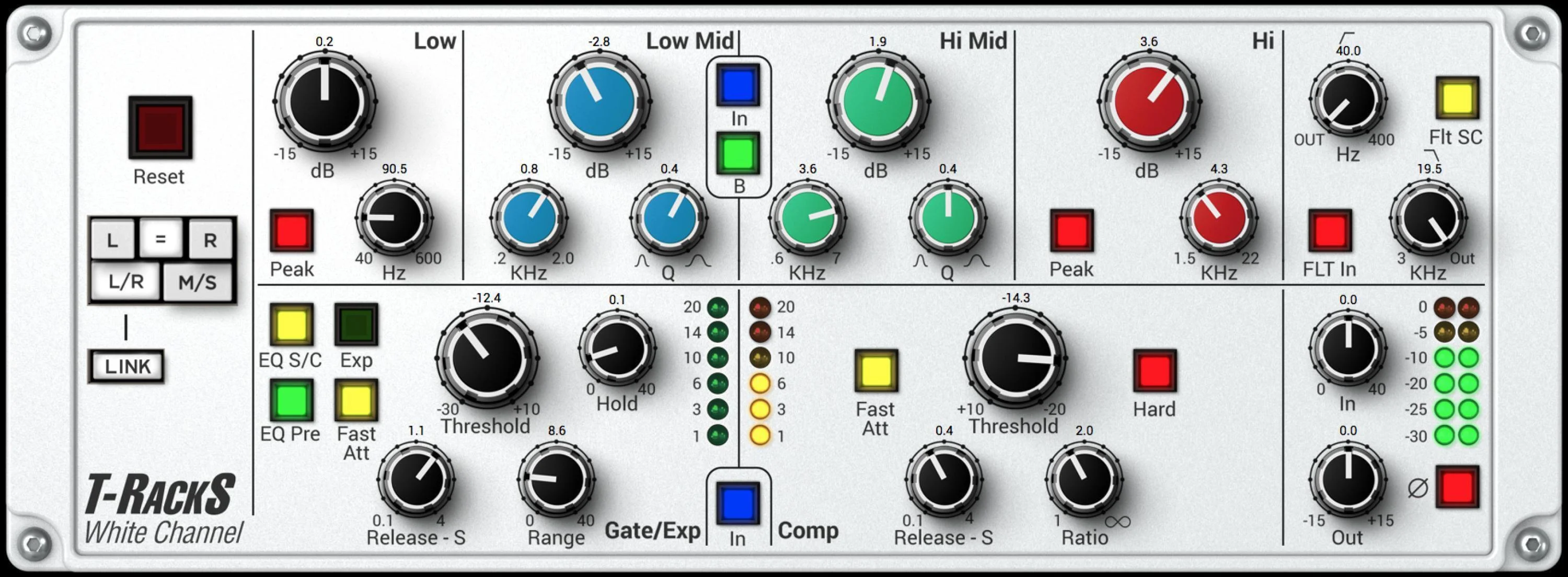 IK Multimedia T-RackS White 通道插件