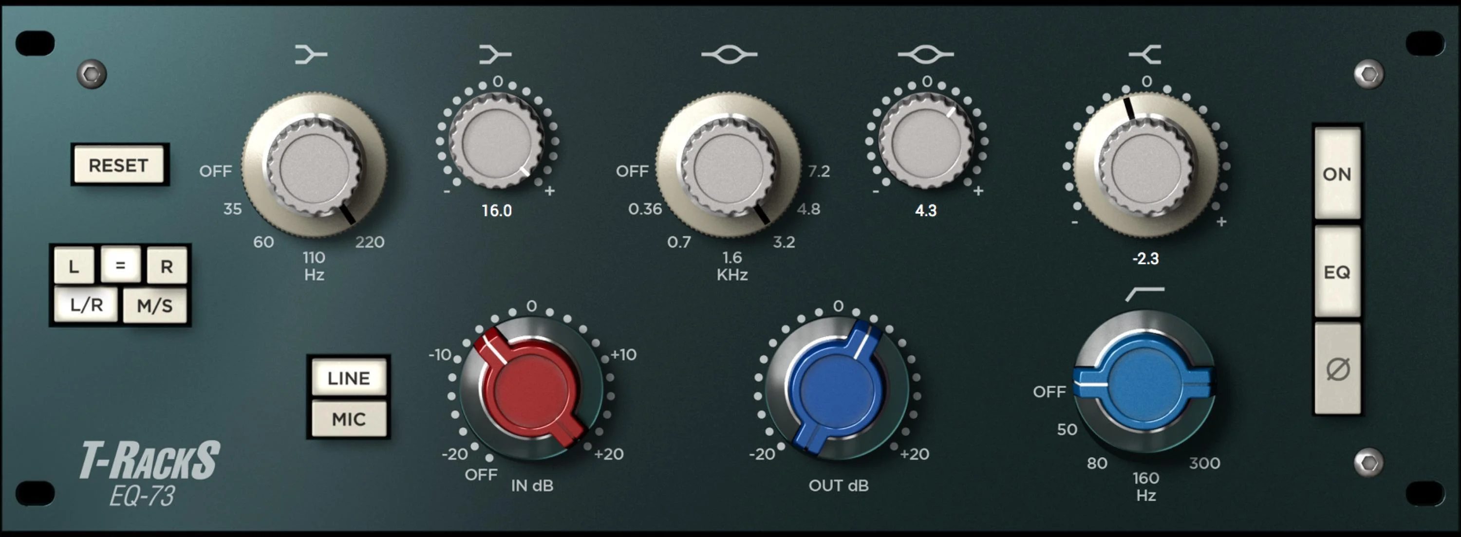 IK Multimedia T-RackS EQ 73 插件