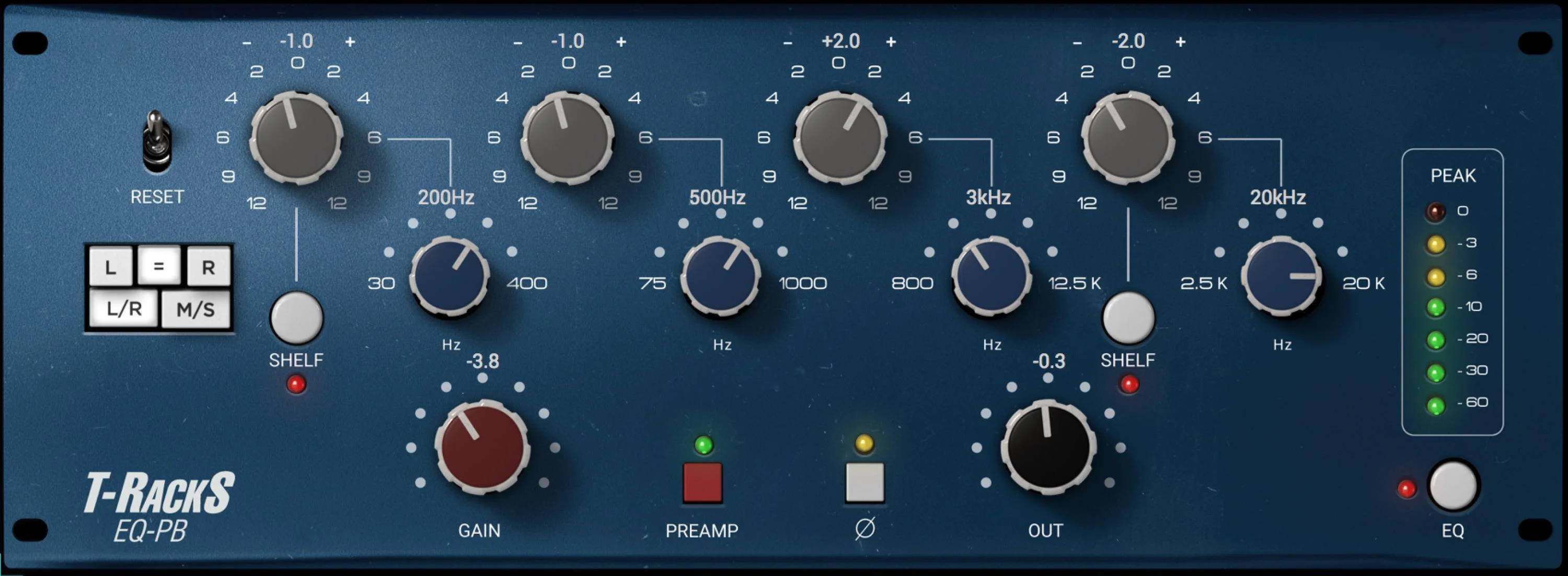 IK Multimedia T-RackS EQ PB 插件