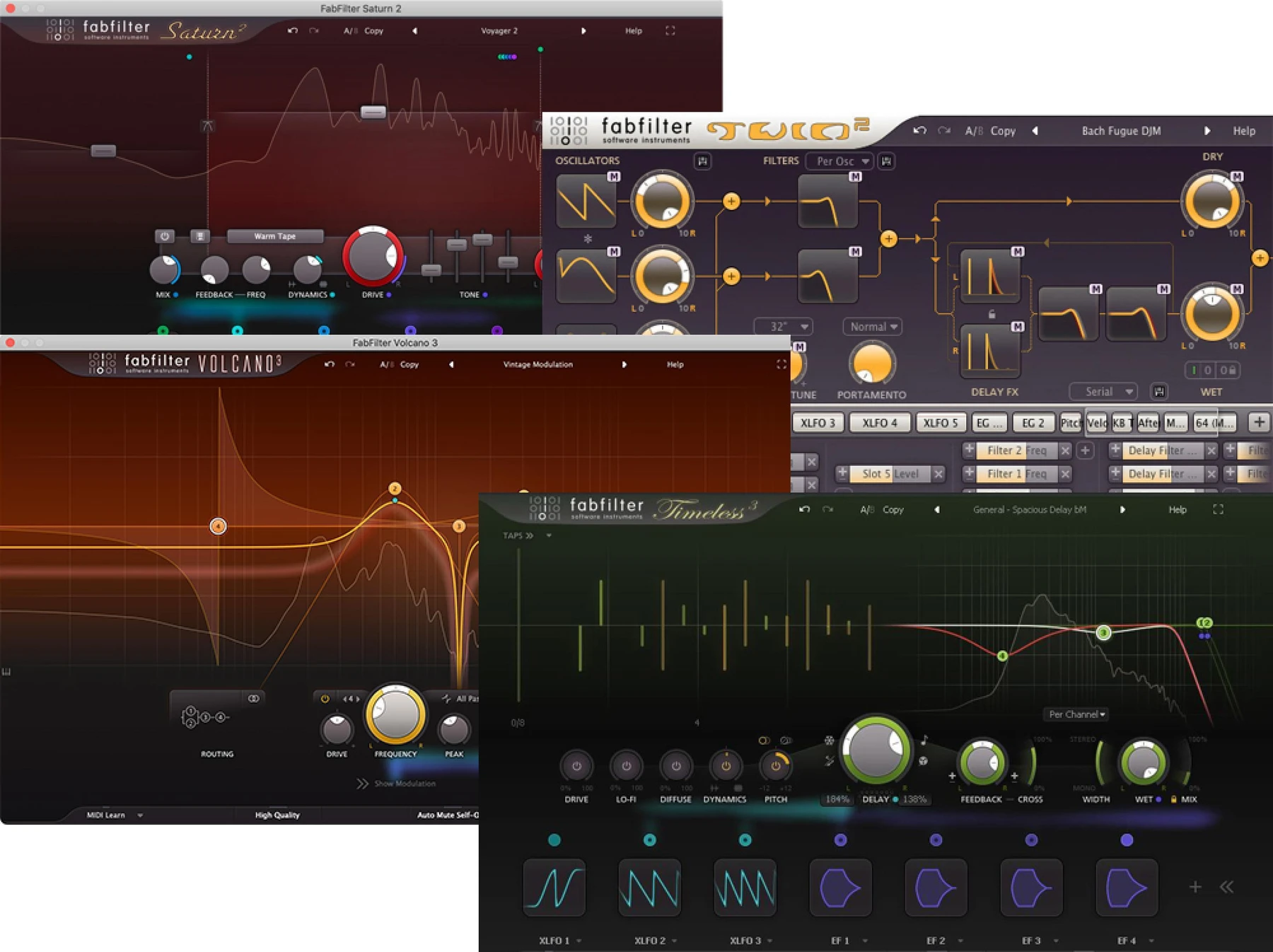 FabFilter 创意套装插件合集