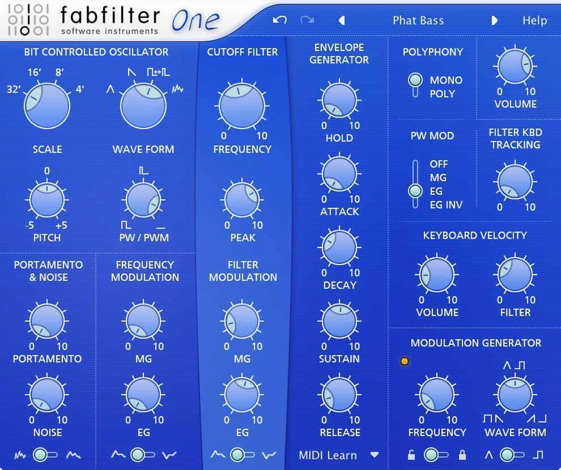 FabFilter One 合成器插件