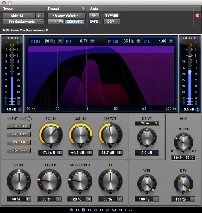 Avid Pro Subharmonic AAX 插件