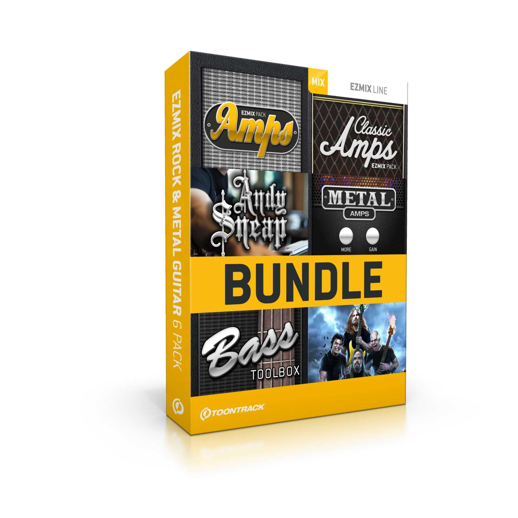 Toontrack EZmix Pack 摇滚与金属吉他扩展 6件套
