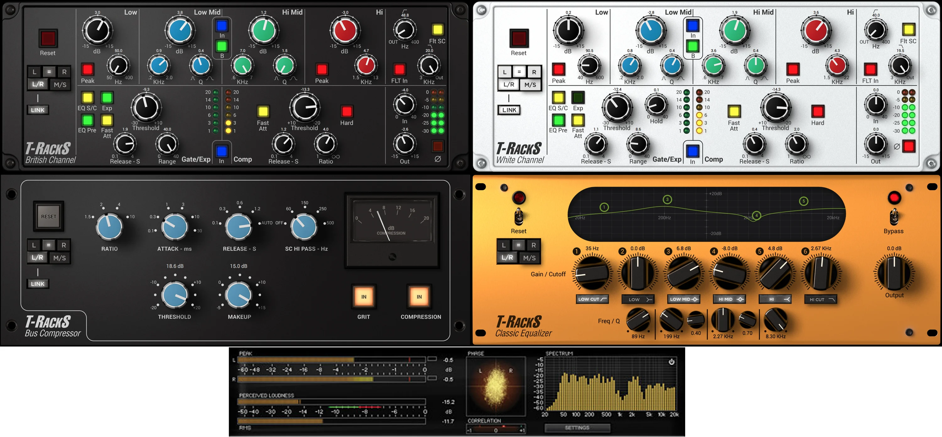 IK Multimedia T-RackS 英式录音棚系列软件套装