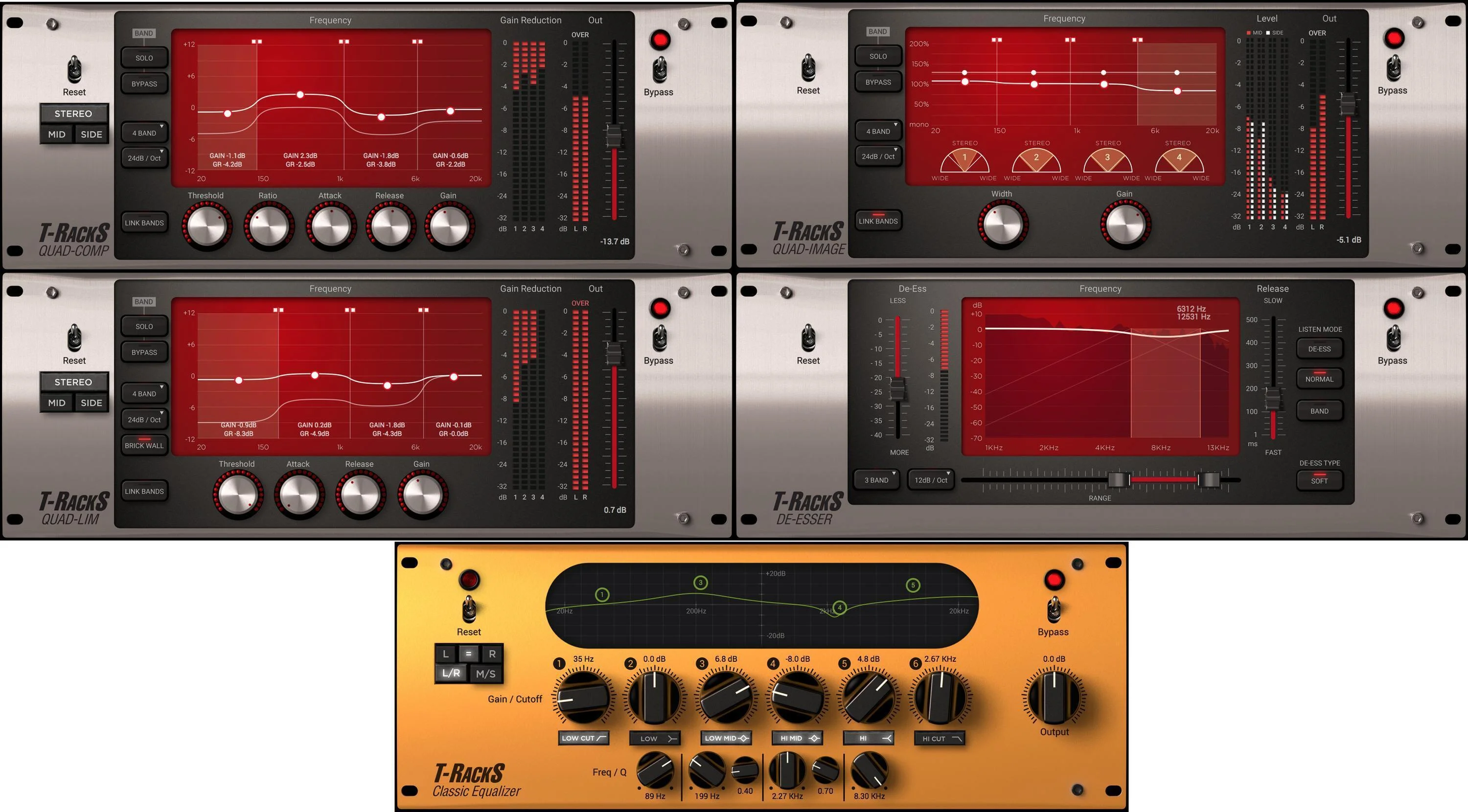 IK Multimedia T-RackS 多频段系列软件套装