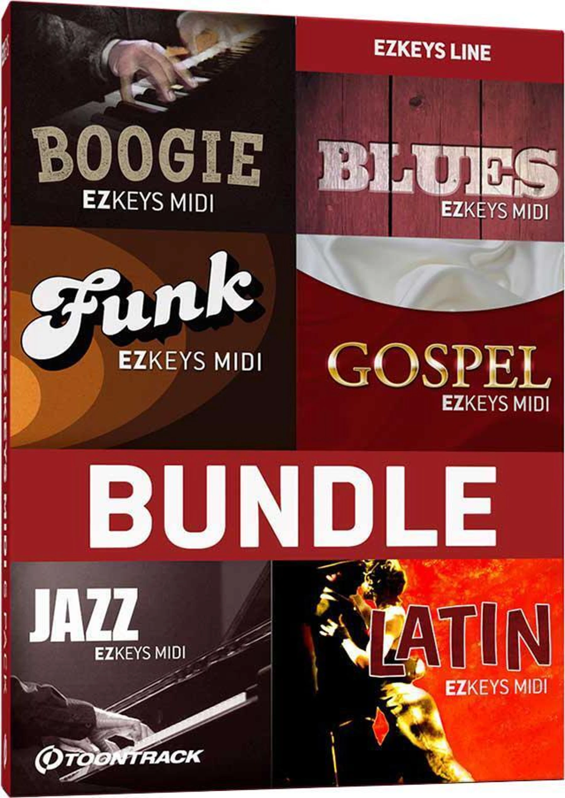 Toontrack Roots Music EZkeys MIDI 6件套