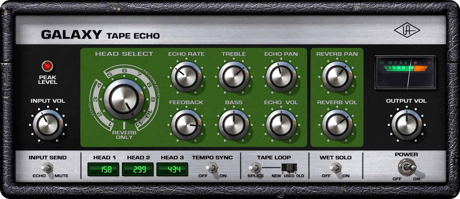 Universal Audio Galaxy Tape Echo UAD 磁带回声插件