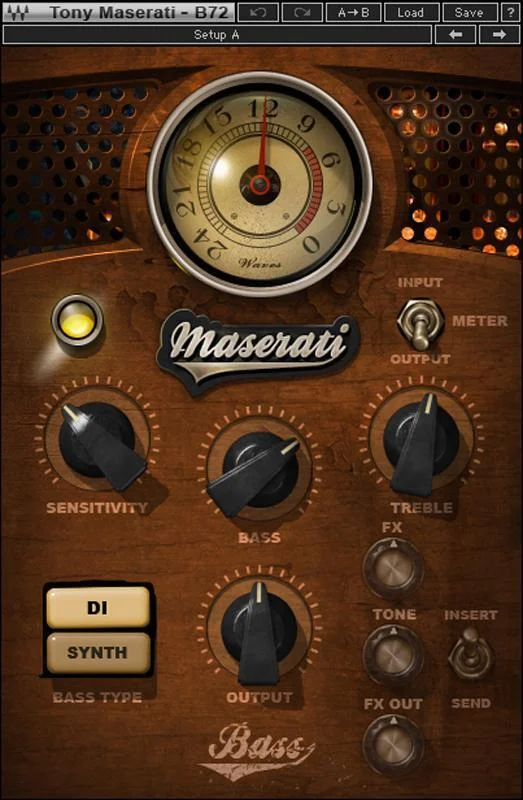 Waves Maserati B72 贝斯增强器插件