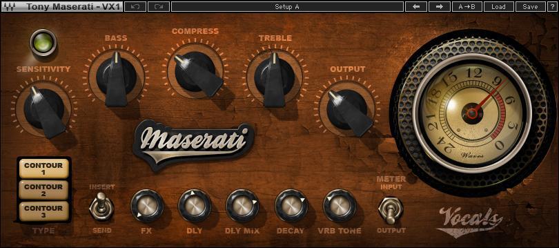 Waves Maserati VX1 人声增强器插件
