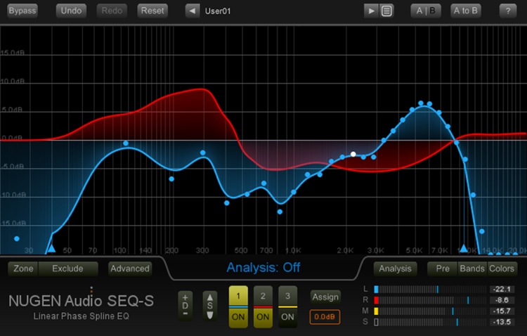 NUGEN Audio SEQ-S 线性相位均衡器插件
