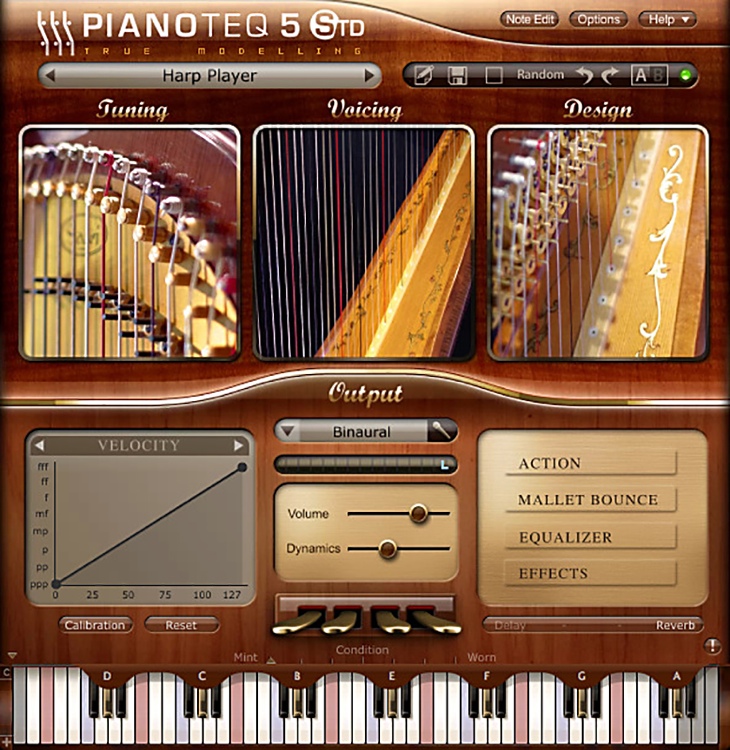 MODARTT Pianoteq 音乐会竖琴音色包