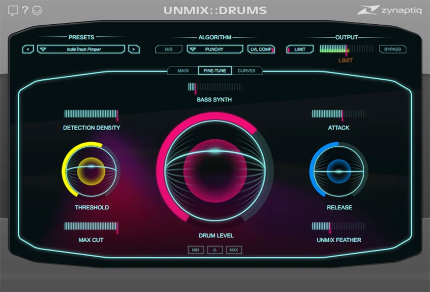 Zynaptiq UNMIX::DRUMS 插件