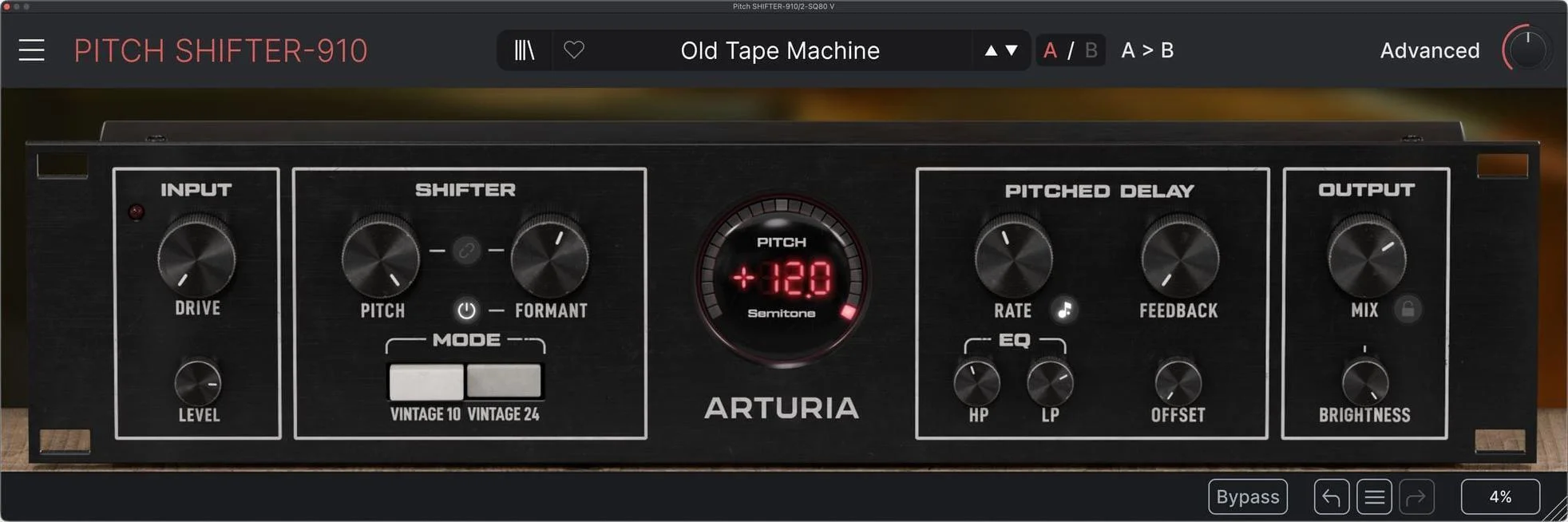 Arturia Pitch Shifter-910 数字谐波发生器插件