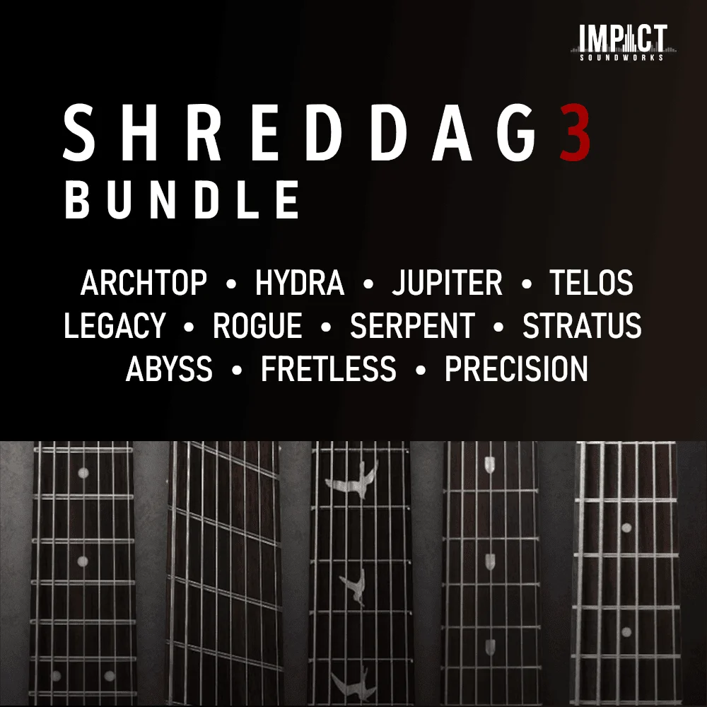 Impact Soundworks Shreddage 3 Bundle 虚拟乐器