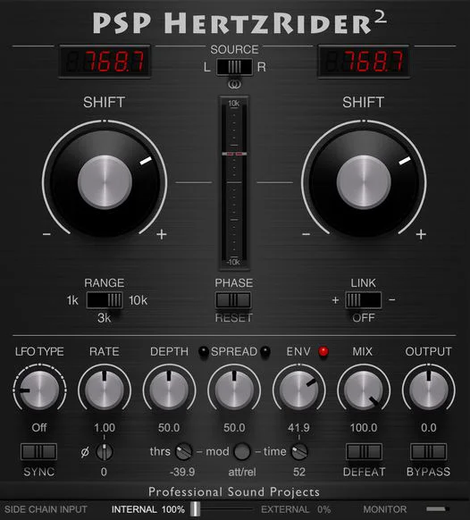PSP Audioware HertzRider 2 移频器插件