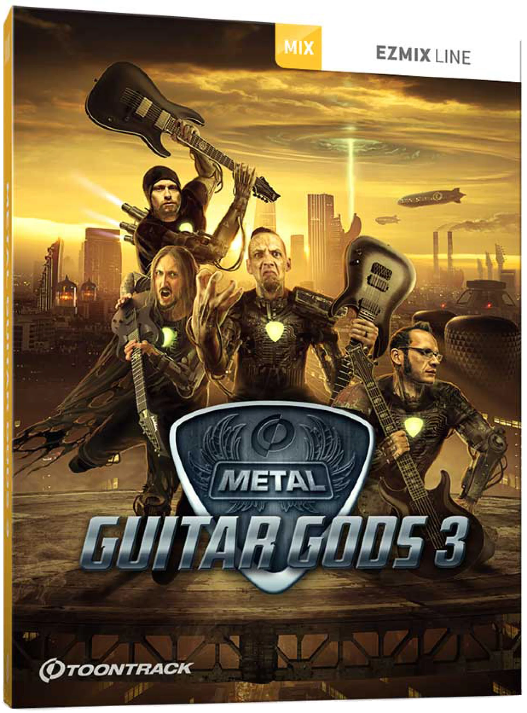 Toontrack Metal Guitar Gods 3 EZmix 扩展包