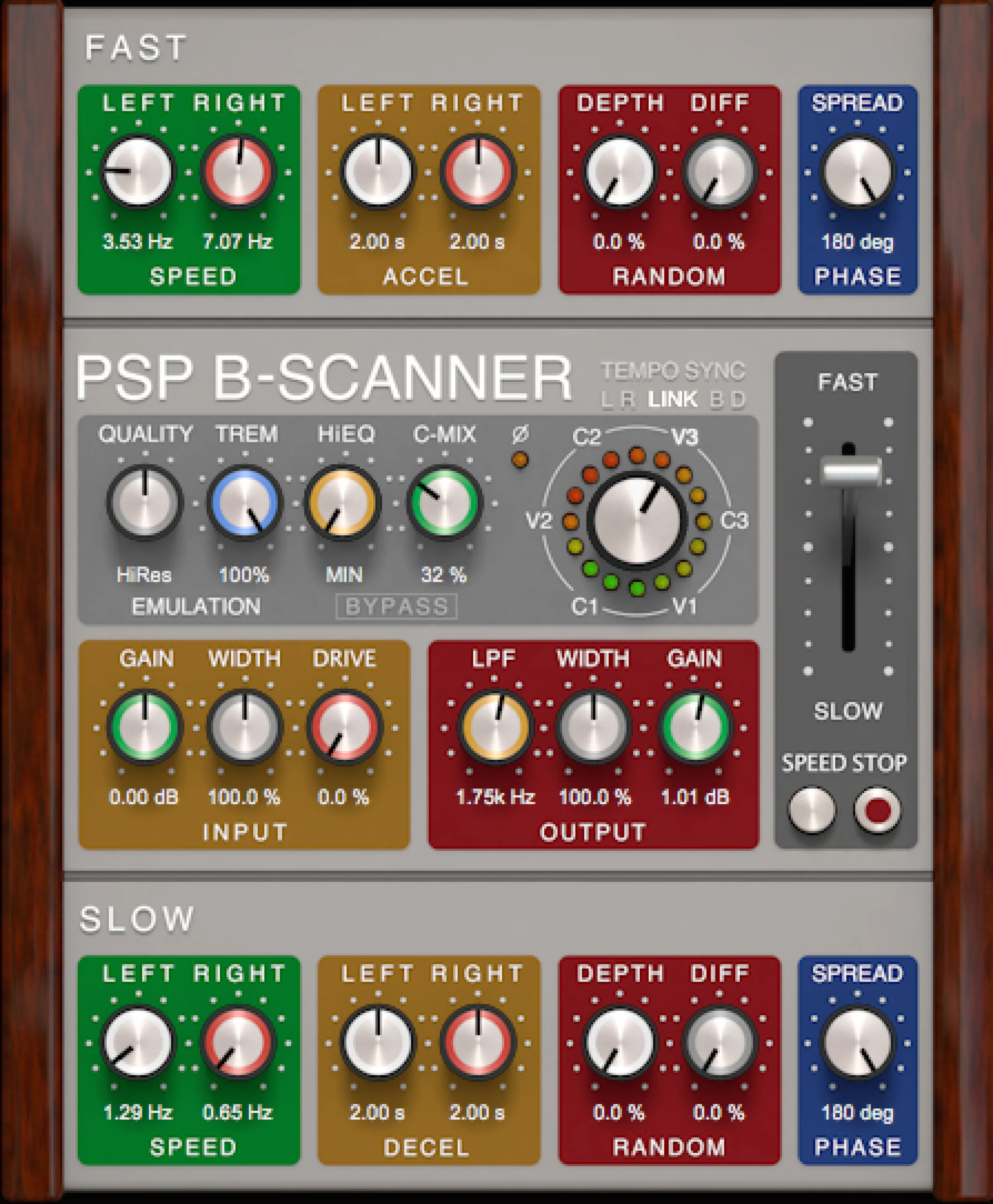 PSP Audioware B-Scanner 模拟扫描器效果插件