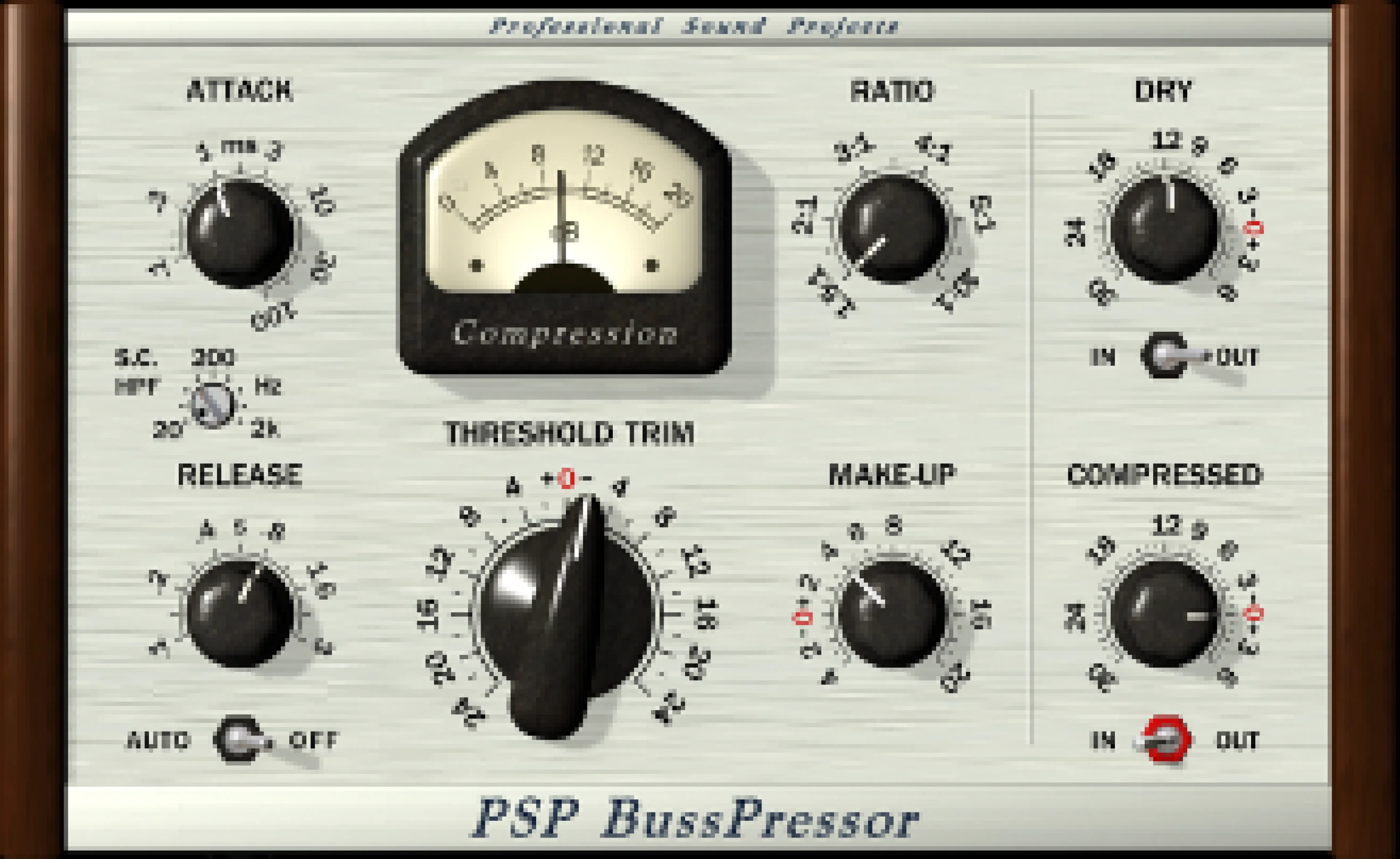 PSP Audioware BussPressor VCA 压缩插件