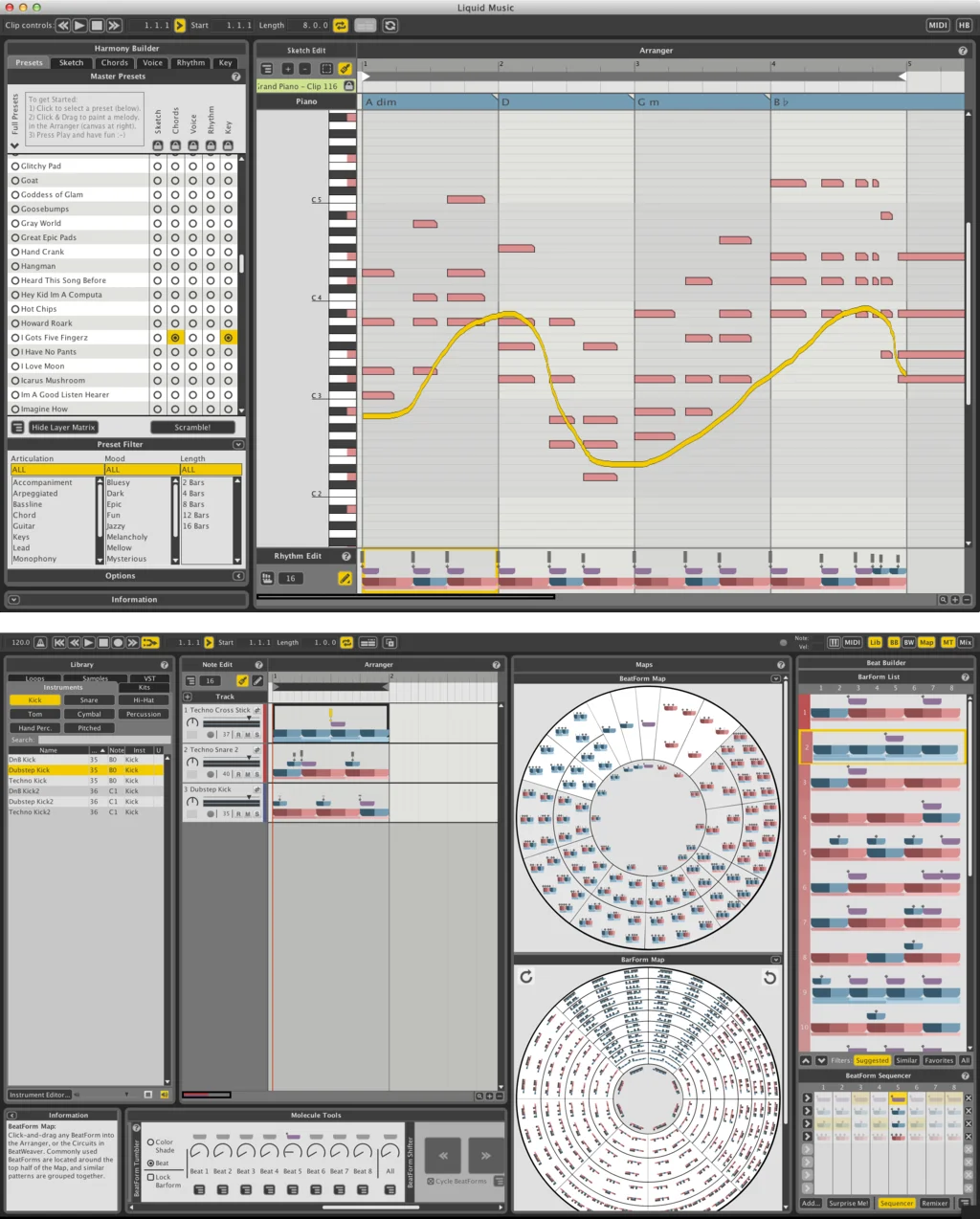 WaveDNA Liquid Music 与 Rhythm 捆绑套装