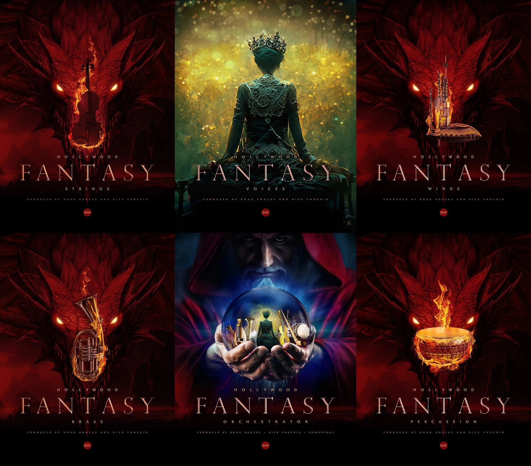EastWest Hollywood Fantasy Orchestra 套装