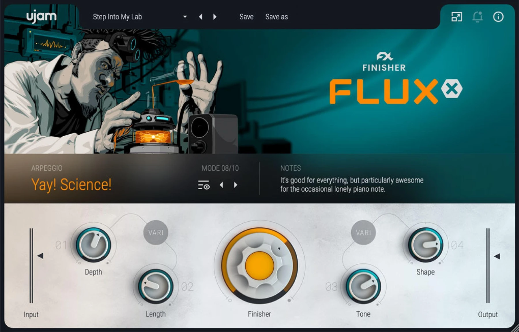 UJAM Finisher Fluxx 创意多重效果插件