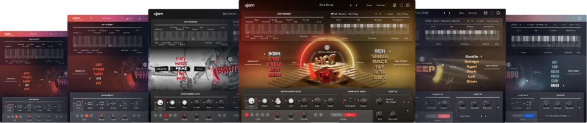UJAM Virtual Drummers Bundle 2 套装