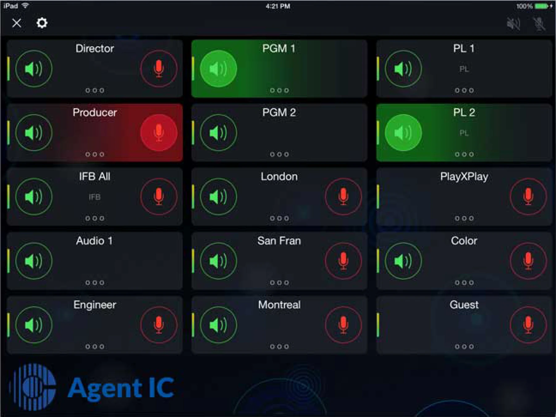 Clear-Com Agent-IC-LQ 客户端软件 - 单许可证