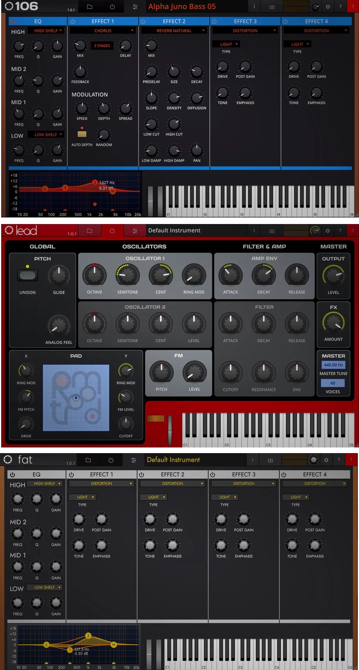 Tracktion Retromod 虚拟乐器套装