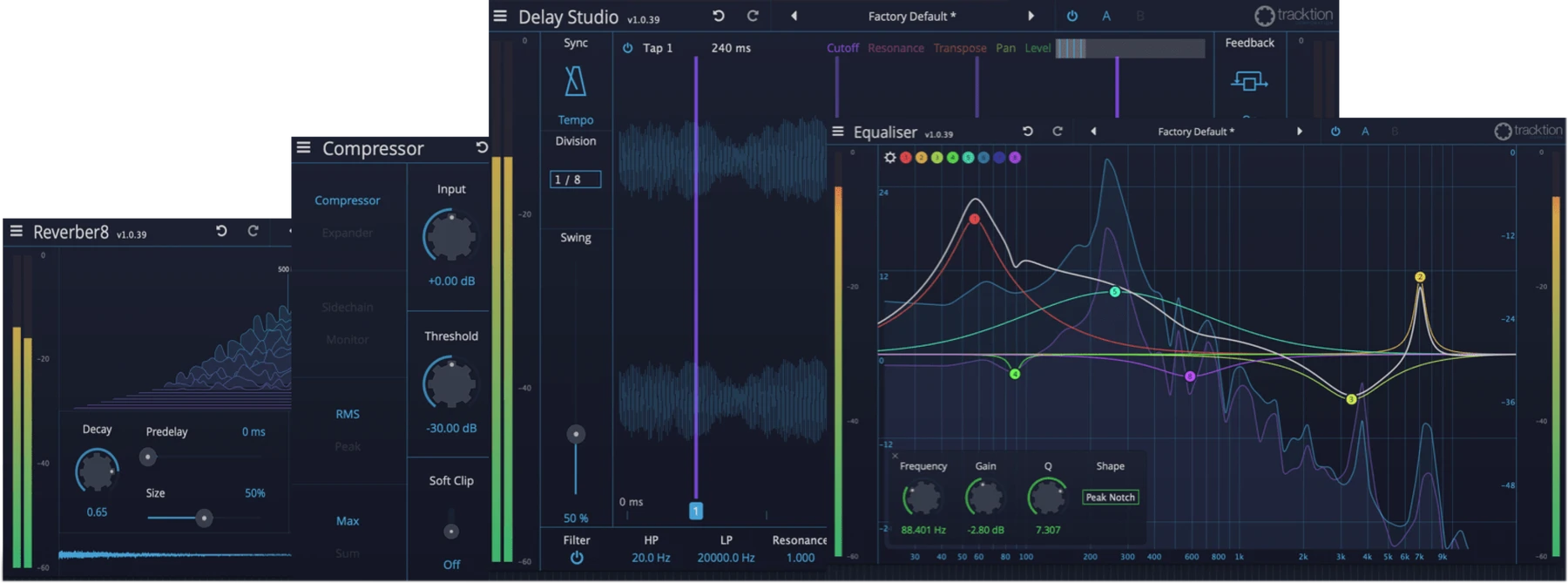 Tracktion DAW Essentials 基础套装